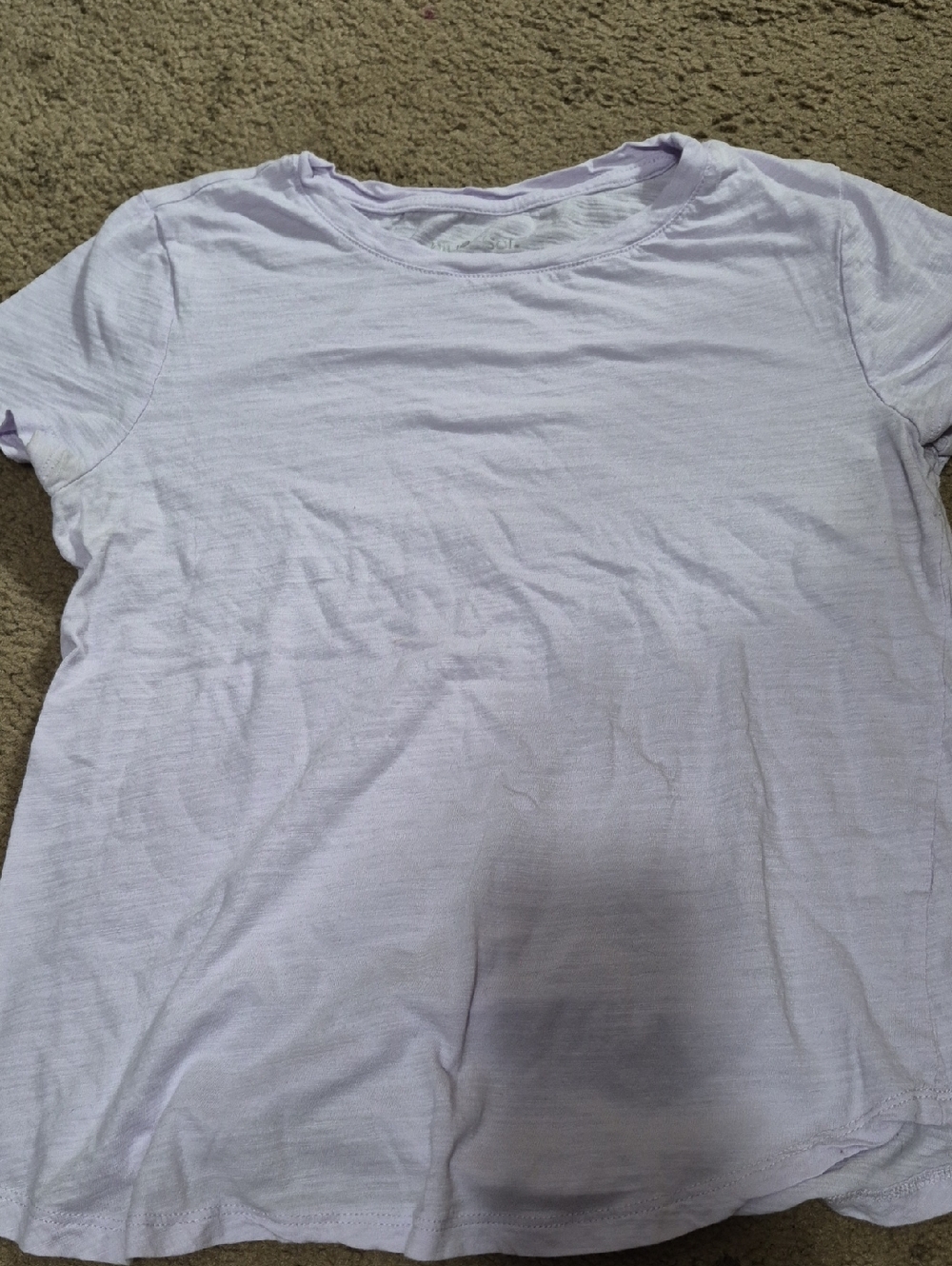 Light Lavender Short Sleeve Tee